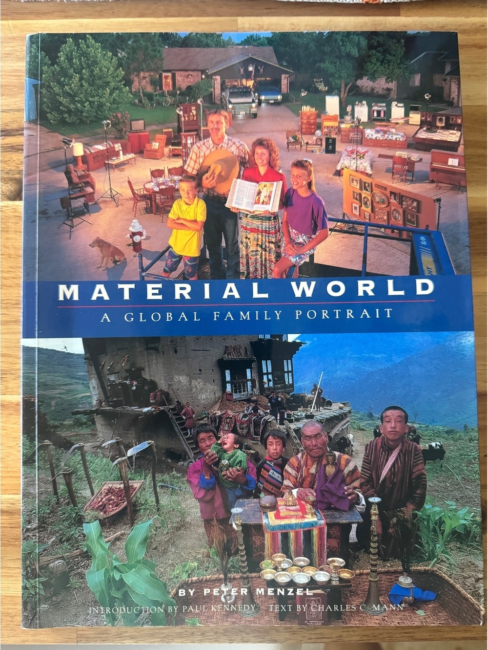 Material World A Global Family Portrait 1994 Culture Book Homeschool Charlotte M